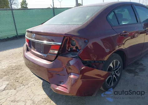 2014 Honda Civic Ex из США, поврежденный, VIN 19XFB2F8XEE084405